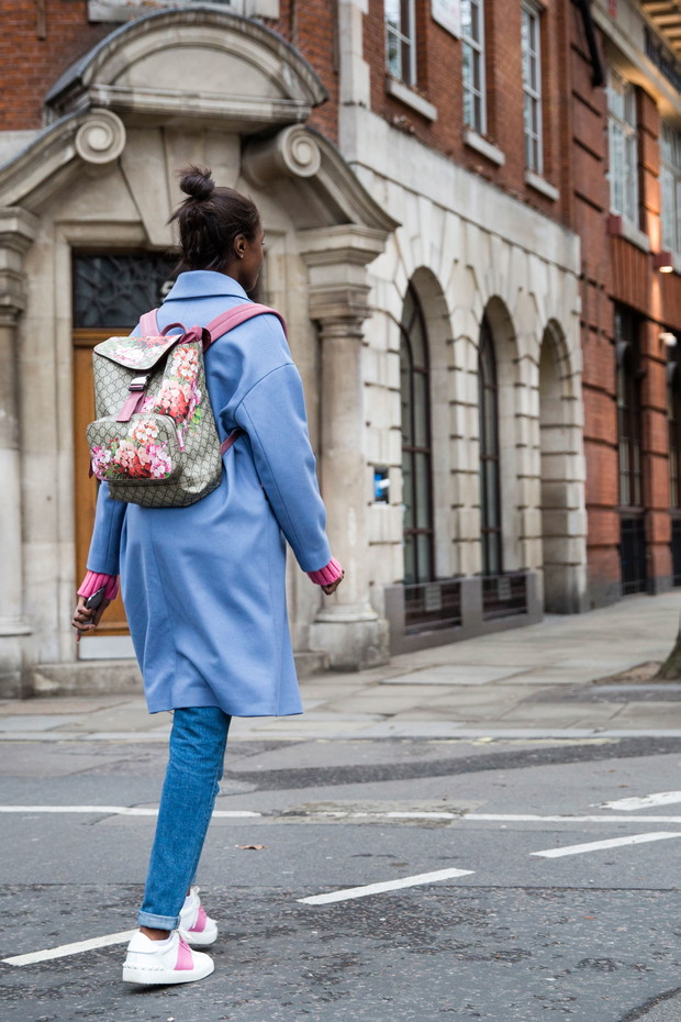 Street fashion: modelki off duty na London Fashion Week j-z 2016/2017