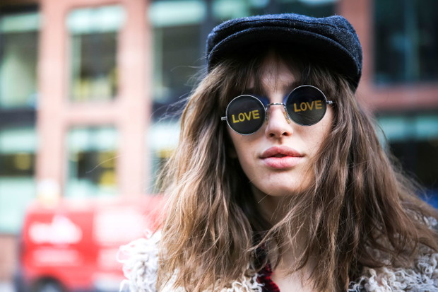 Street fashion: modelki off duty na London Fashion Week j-z 2016/2017
