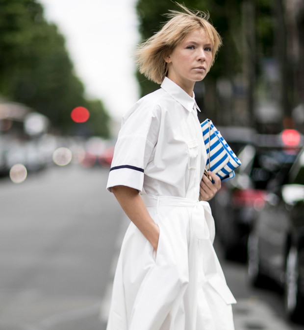 Street fashion: haute couture jesień-zima 2016/2017, fot. Imaxtree