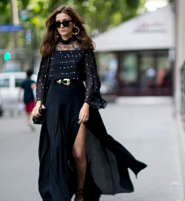 Street fashion: haute couture jesień-zima 2016/2017, fot. Imaxtree