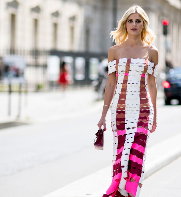 Street fashion: haute couture jesień-zima 2016/2017, fot. Imaxtree