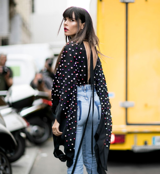 Street fashion: haute couture jesień-zima 2016/2017, fot. Imaxtree