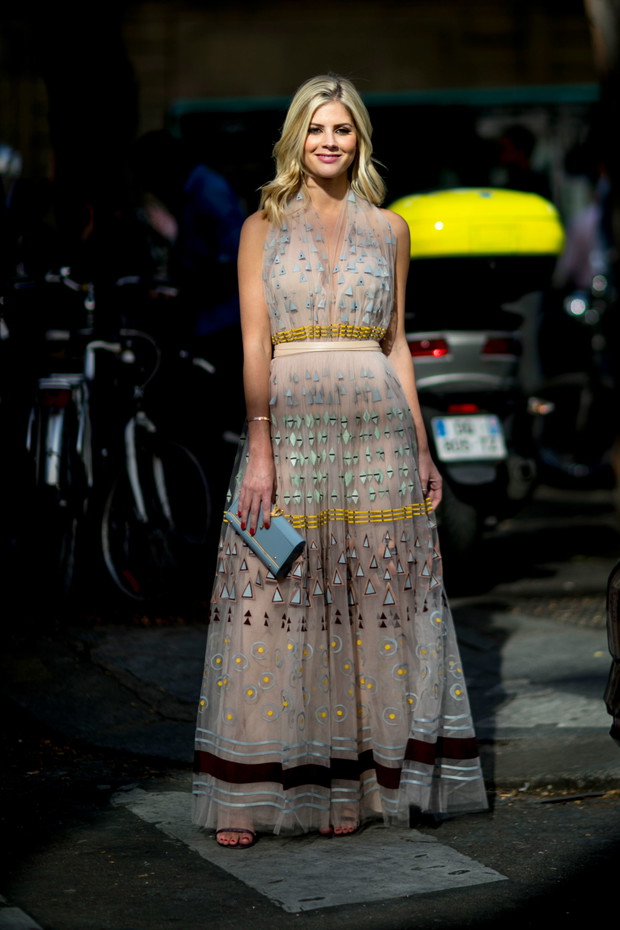 Street fashion: haute couture jesień-zima 2016/2017, fot. Imaxtree