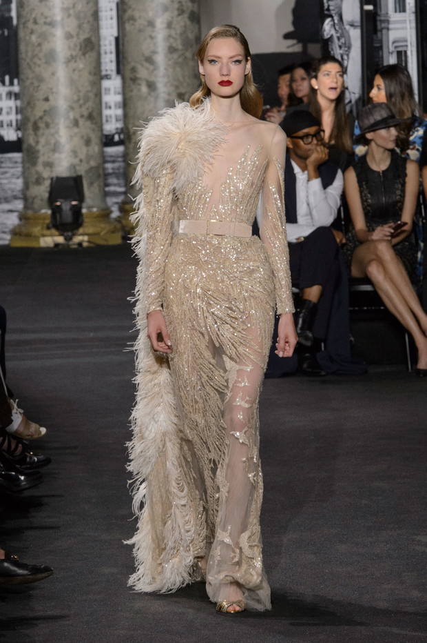 Elie Saab haute couture jesień-zima 2016/2017, fot. Imaxtree