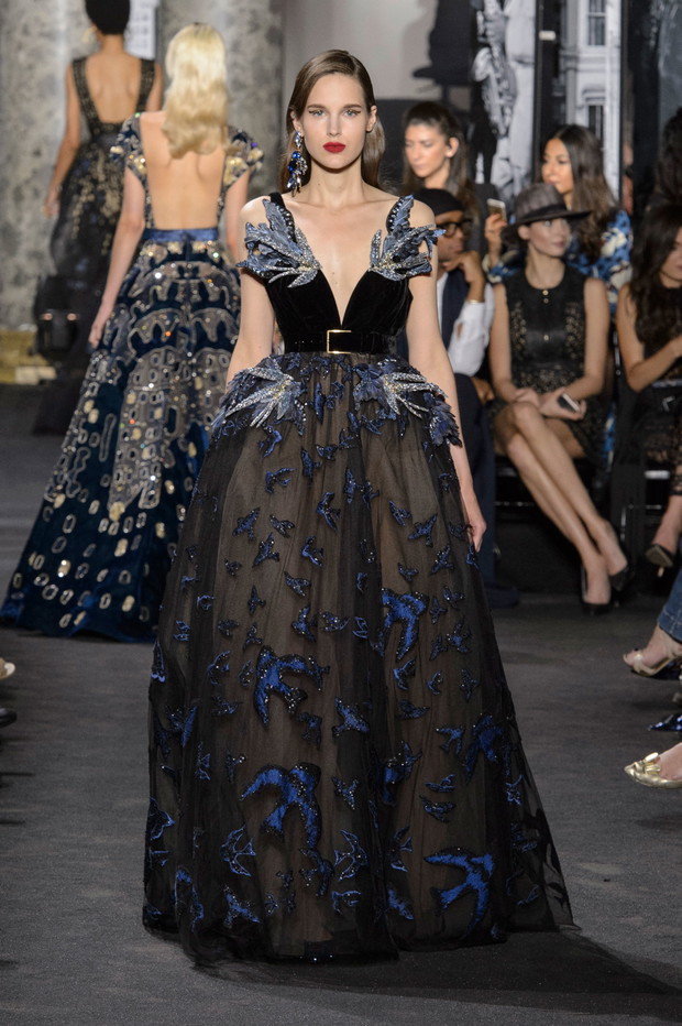 Elie Saab haute couture jesień-zima 2016/2017, fot. Imaxtree
