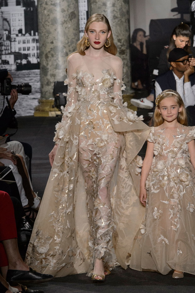 Elie Saab haute couture jesień-zima 2016/2017, fot. Imaxtree