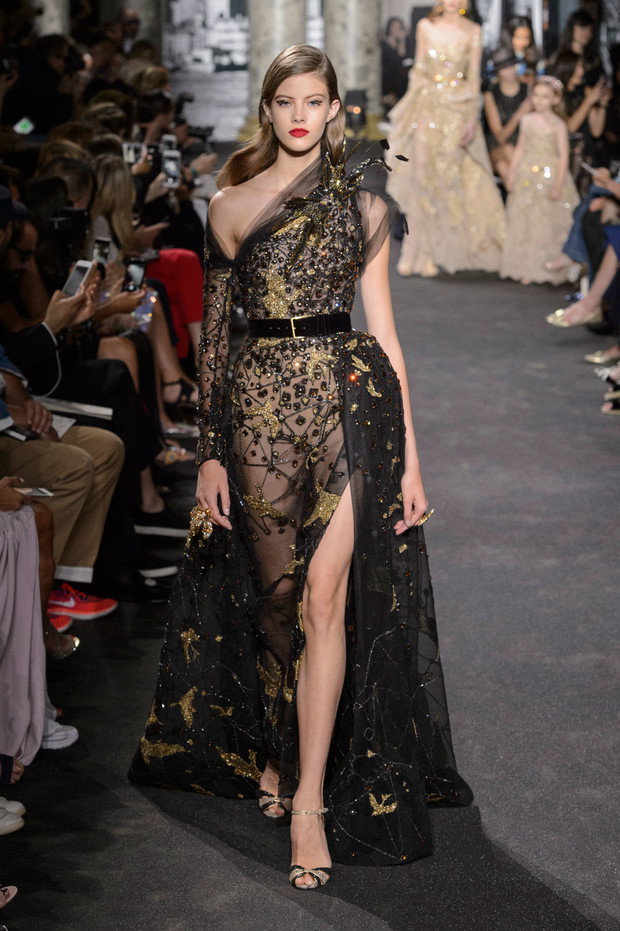 Elie Saab haute couture jesień-zima 2016/2017, fot. Imaxtree
