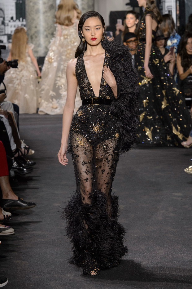Elie Saab haute couture jesień-zima 2016/2017, fot. Imaxtree