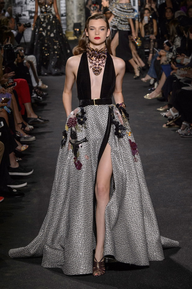 Elie Saab haute couture jesień-zima 2016/2017, fot. Imaxtree
