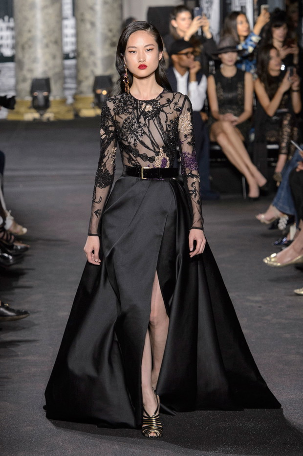 Elie Saab haute couture jesień-zima 2016/2017, fot. Imaxtree