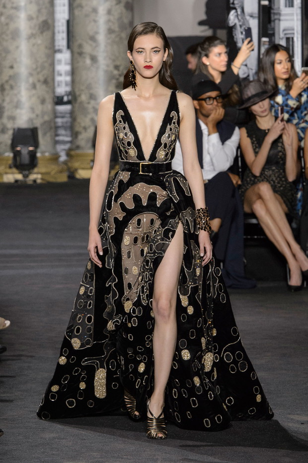 Elie Saab haute couture jesień-zima 2016/2017, fot. Imaxtree