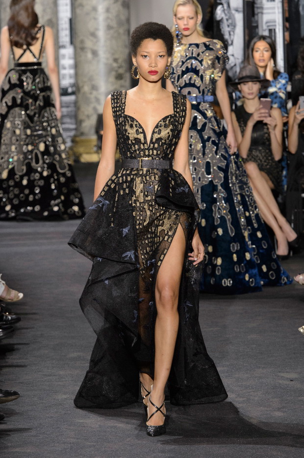 Elie Saab haute couture jesień-zima 2016/2017, fot. Imaxtree