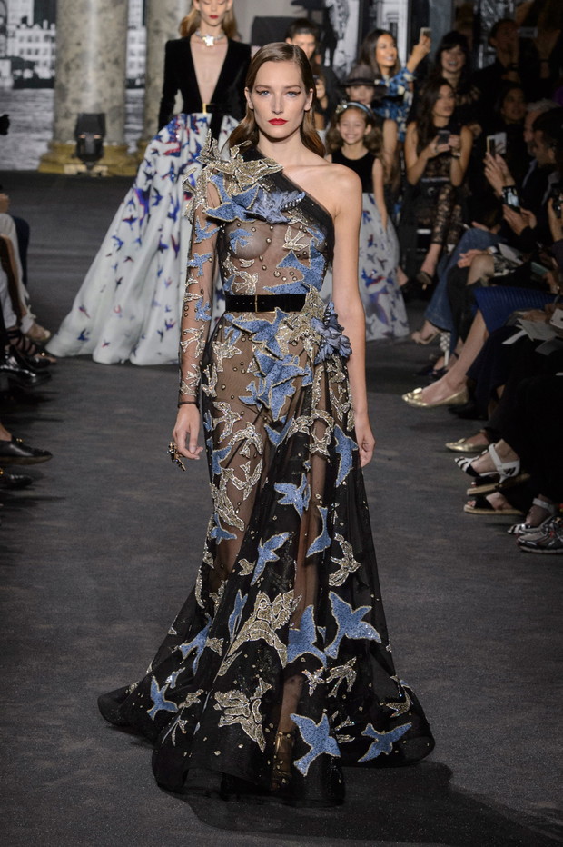 Elie Saab haute couture jesień-zima 2016/2017, fot. Imaxtree