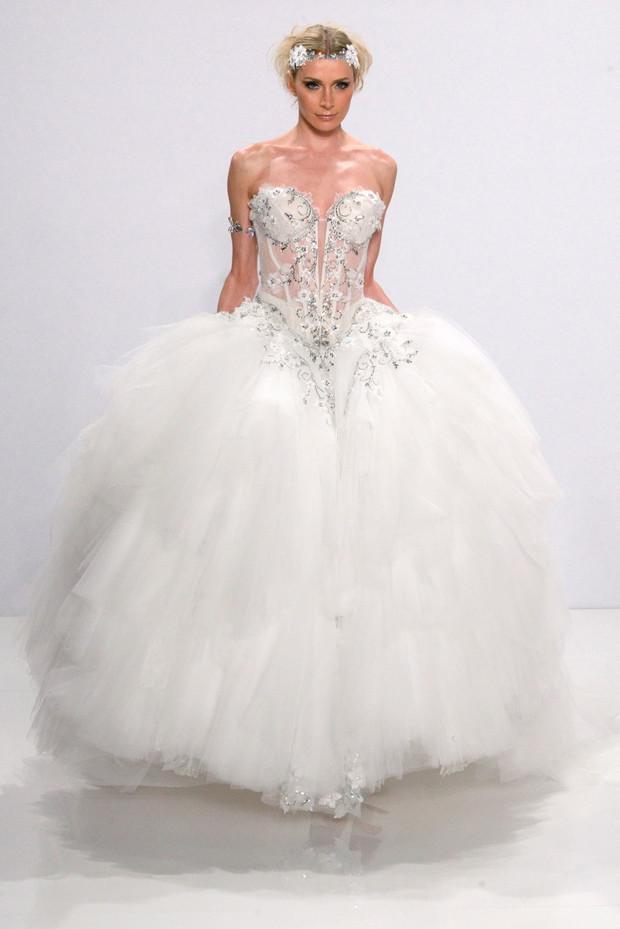 Suknie ślubne Pnina Tornai jesień 2017