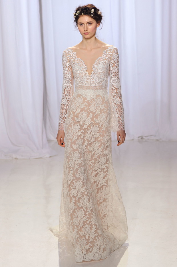 Suknie ślubne Reem Acra jesień 2017