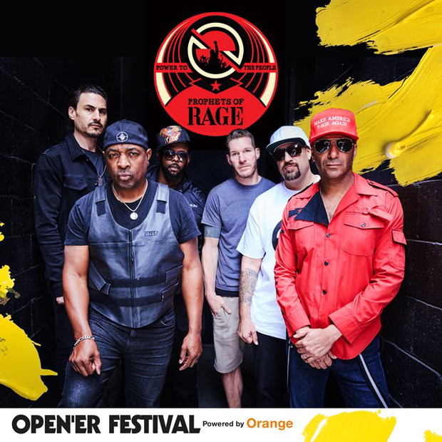 Open'er Festival 2017: wiemy kto wystąpi! Prophets of Rage