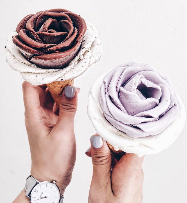#icecreamflower - lody w kształcie róży