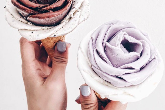 #icecreamflower - lody w kształcie róży
