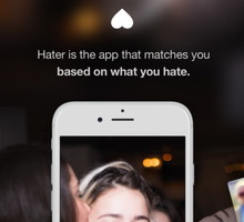 Hater - aplikacja randkowa dla ludzi nielubiących tych samych rzeczy