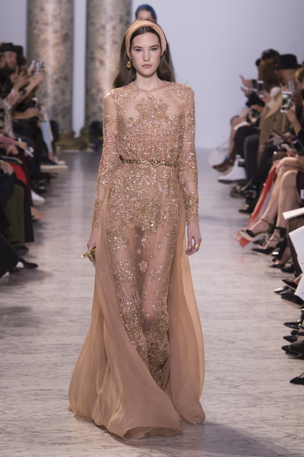 Elie Saab haute couture wiosna-lato 2017