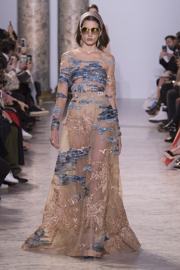 Elie Saab haute couture wiosna-lato 2017