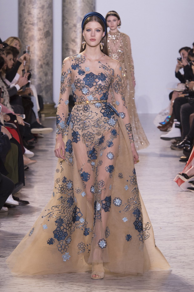 Elie Saab haute couture wiosna-lato 2017