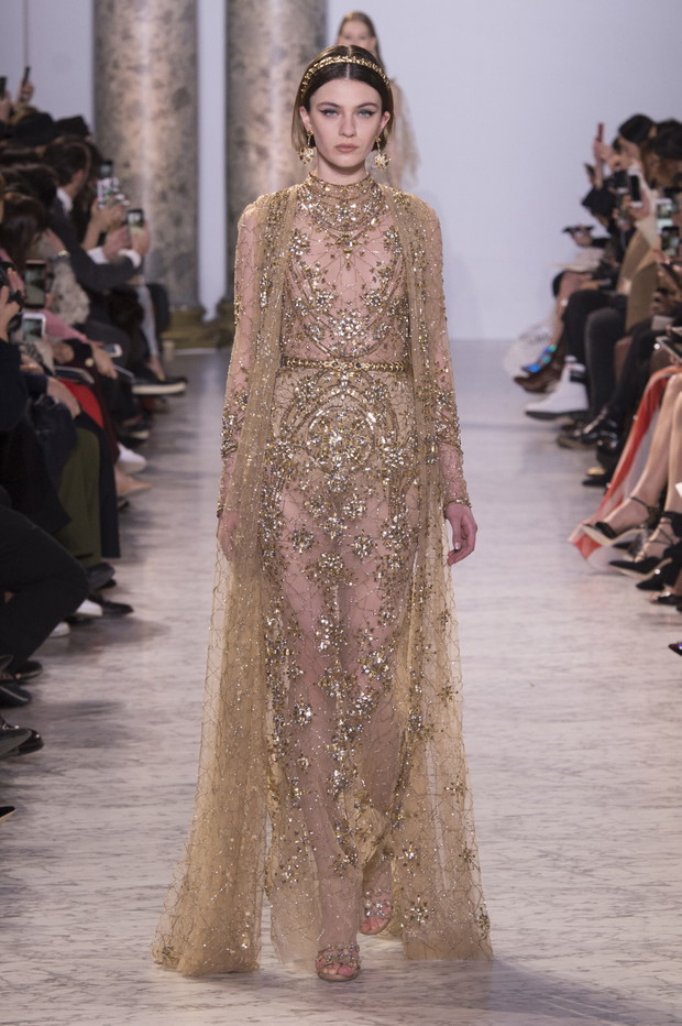 Elie Saab haute couture wiosna-lato 2017