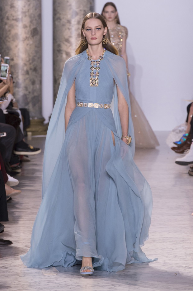 Elie Saab haute couture wiosna-lato 2017