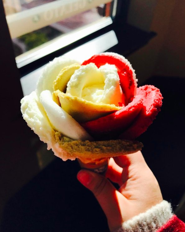 #icecreamflower - lody w kształcie róży