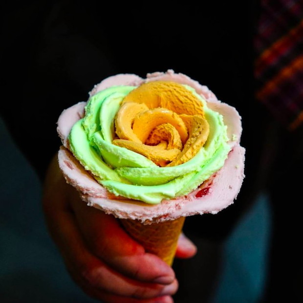#icecreamflower - lody w kształcie róży