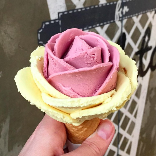 #icecreamflower - lody w kształcie róży