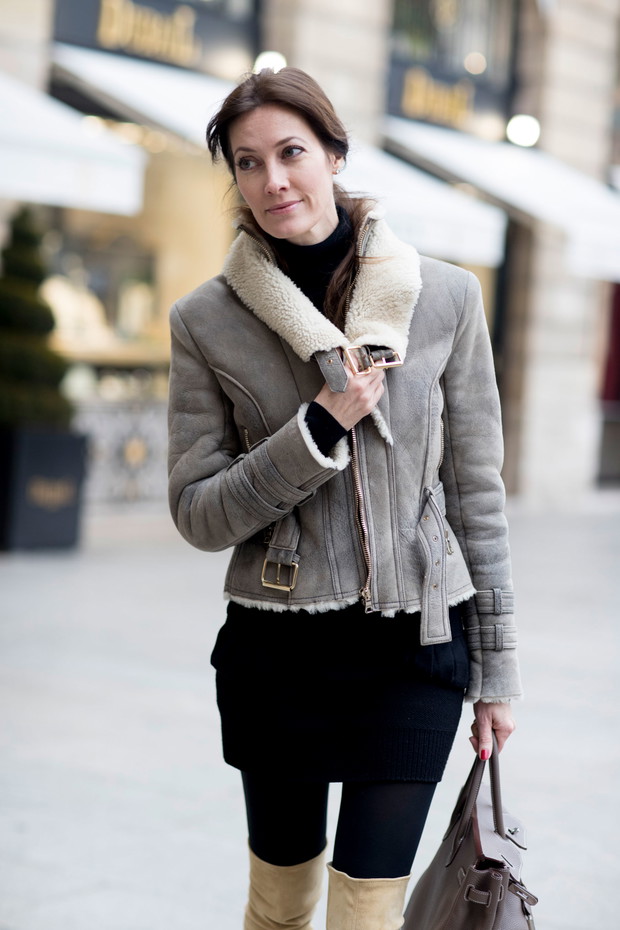 Street fashion: modelki off duty na Paris Fashion Week haute couture SS17