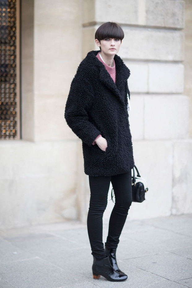 Street fashion: modelki off duty na Paris Fashion Week haute couture SS17