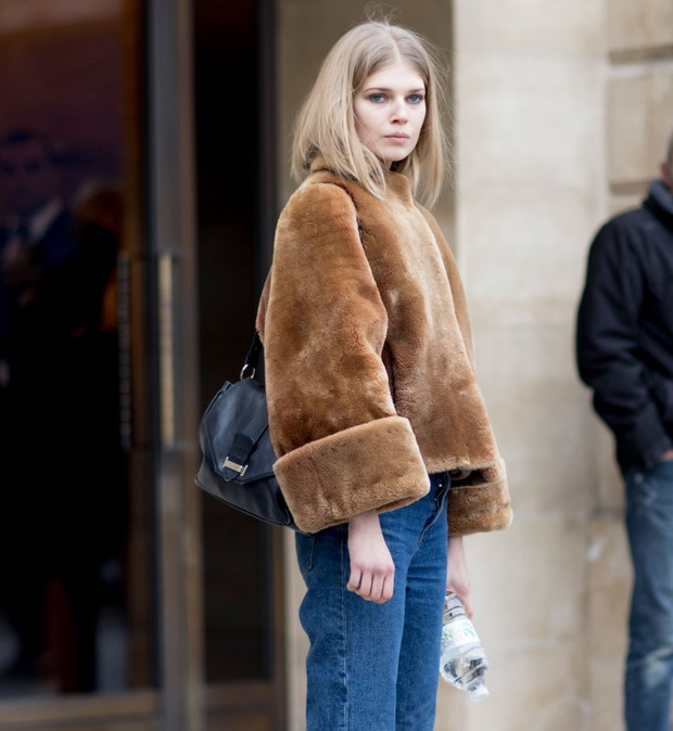 Street fashion: modelki off duty na Paris Fashion Week haute couture SS17
