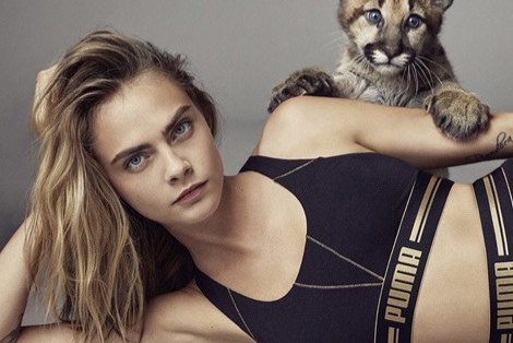 Cara Delevingne w kampanii Puma "Do You" wiosna-lato 2017