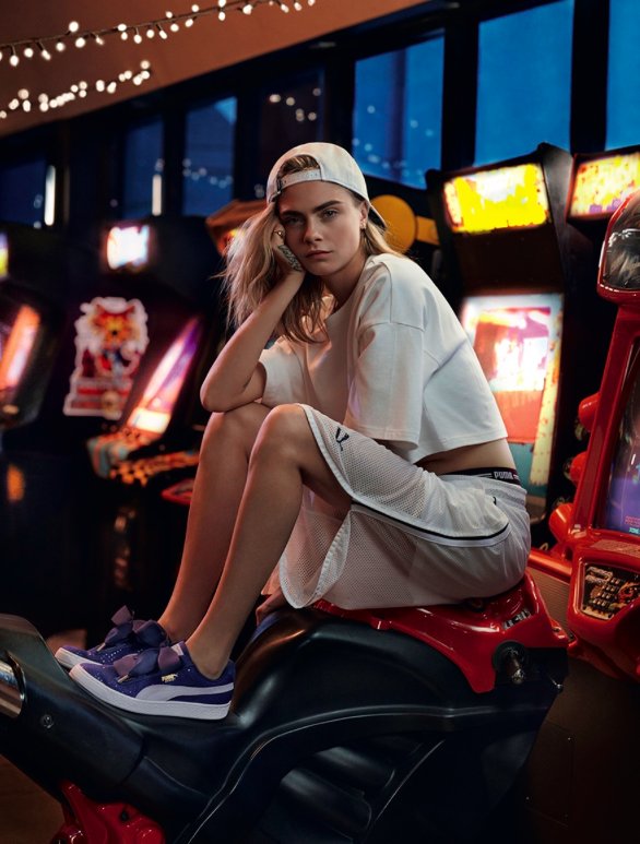 Cara Delevingne w kampanii Puma Do You wiosna-lato 2017