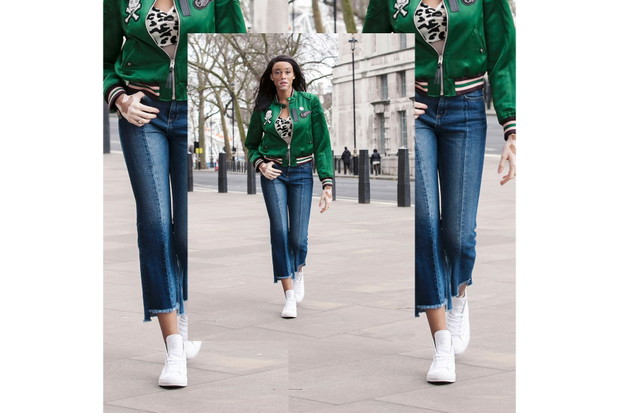 Modelka z bielactwem Winnie Harlow została nową twarzą Converse