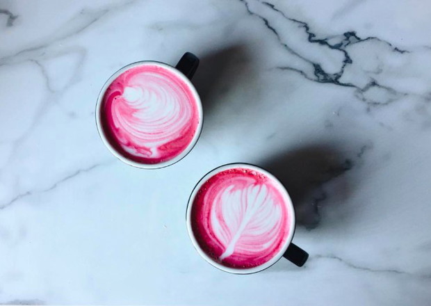 Trendy kulinarne 2017: różane latte