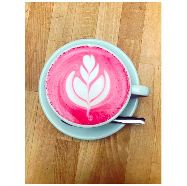 Trendy kulinarne 2017: różane latte
