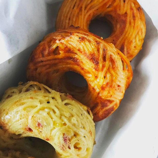 4. Pączki ze spaghetti