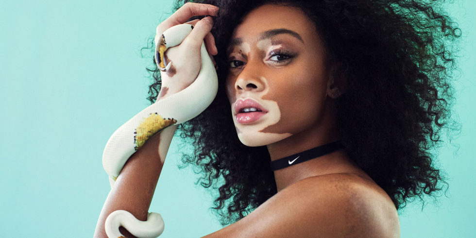 Winnie Harlow w kampanii Nike Air Vapormax