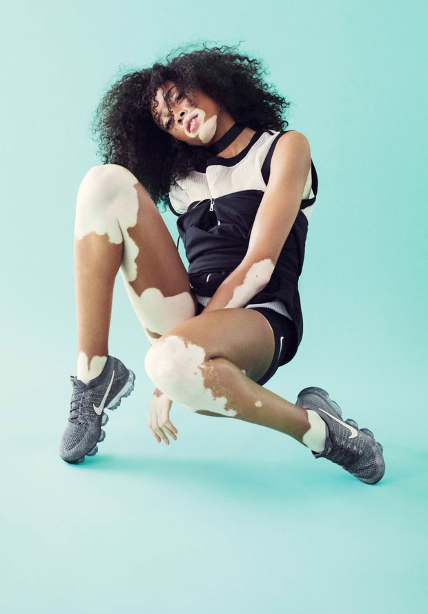 Winnie Harlow w kampanii Nike Air Vapormax