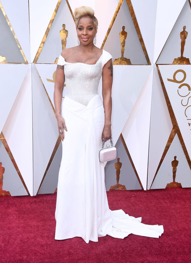 Oscary 2018: Mary J. Blige w sukni Versace