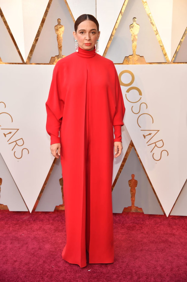 Oscary 2018: Maya Rudolph w kombinezonie Valentino