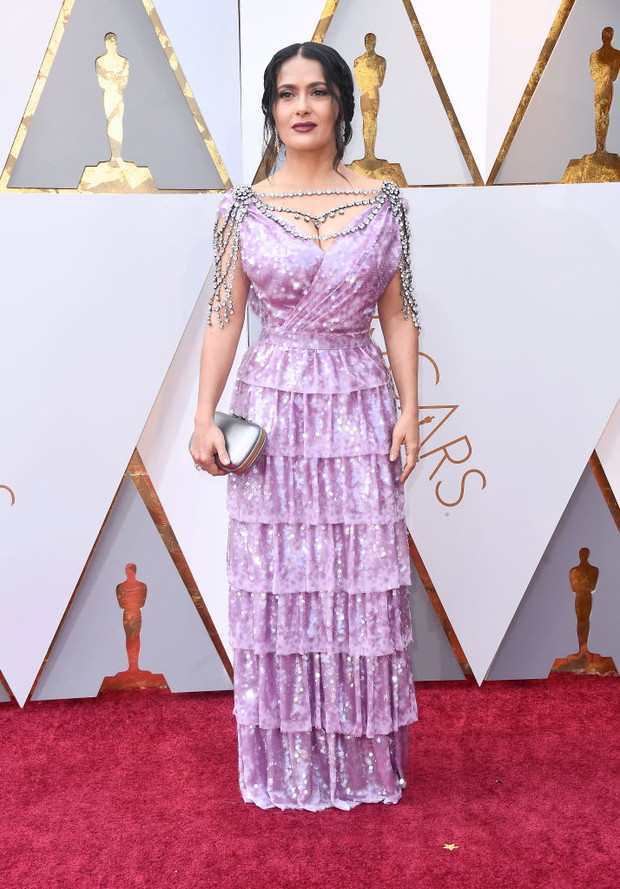 Oscary 2018: Salma Hayek w sukni Gucci