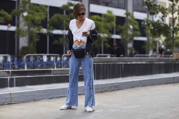 Zdjęcia street fashion z Tygodnia Mody w Nowym Jorku