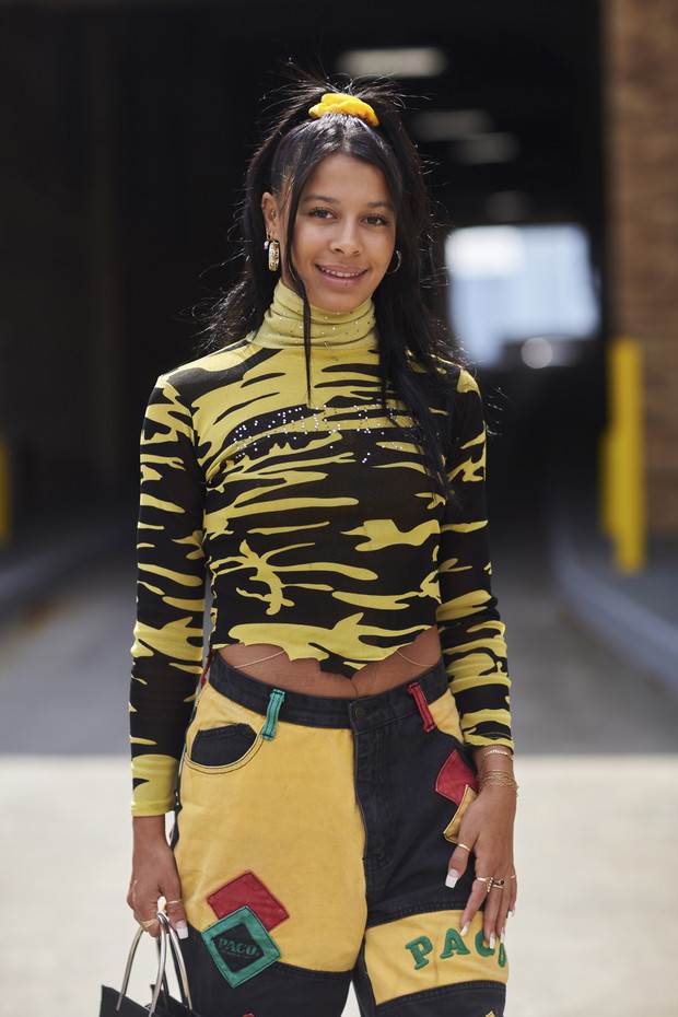 Zdjęcia street fashion z Tygodnia Mody w Nowym Jorku