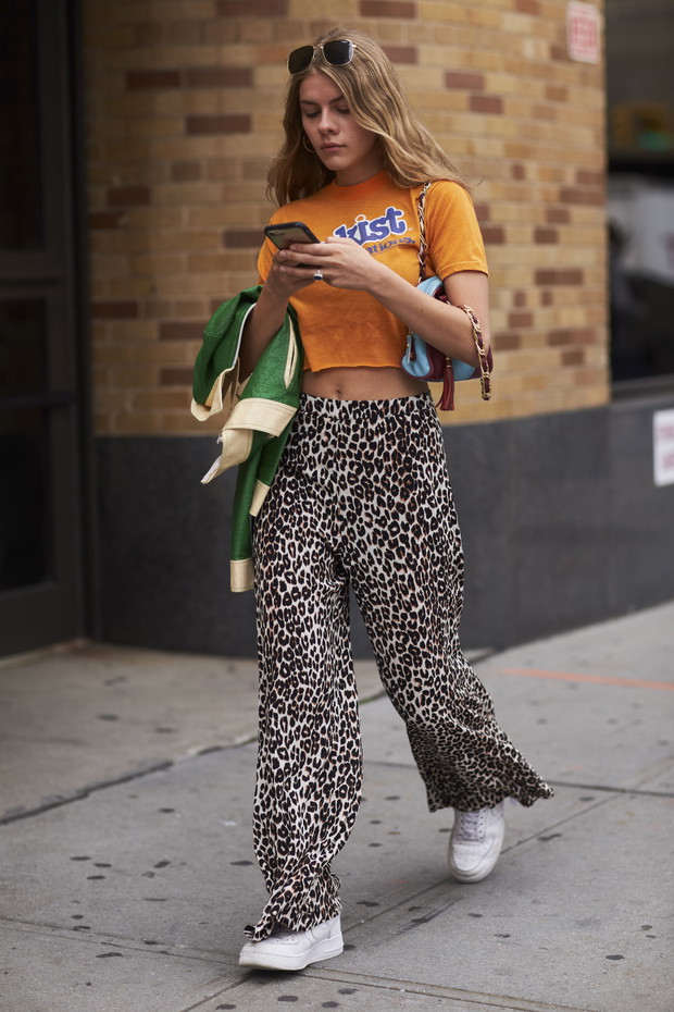 Zdjęcia street fashion z Tygodnia Mody w Nowym Jorku