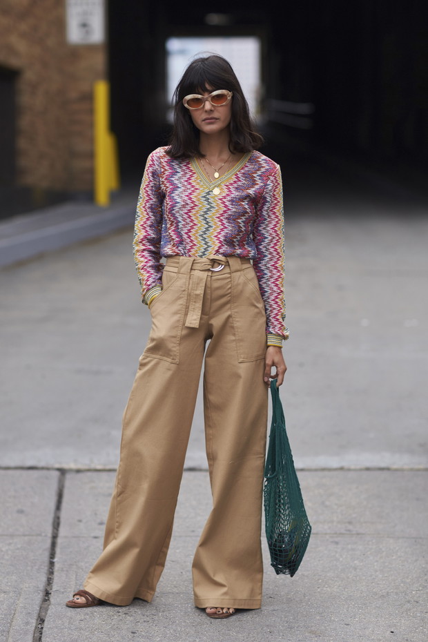 Zdjęcia street fashion z Tygodnia Mody w Nowym Jorku