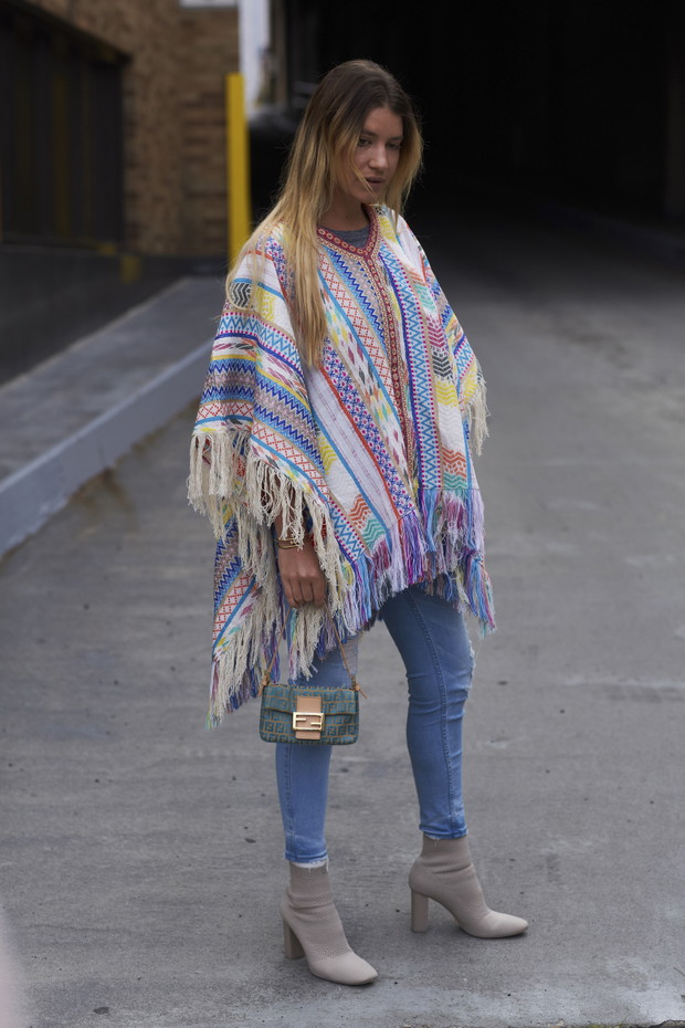 Zdjęcia street fashion z Tygodnia Mody w Nowym Jorku